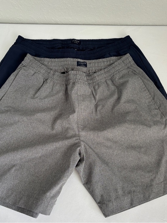 J. Crew Other - J. Crew Men’s Athletic Elastic-Waist Shorts — Gray & Navy